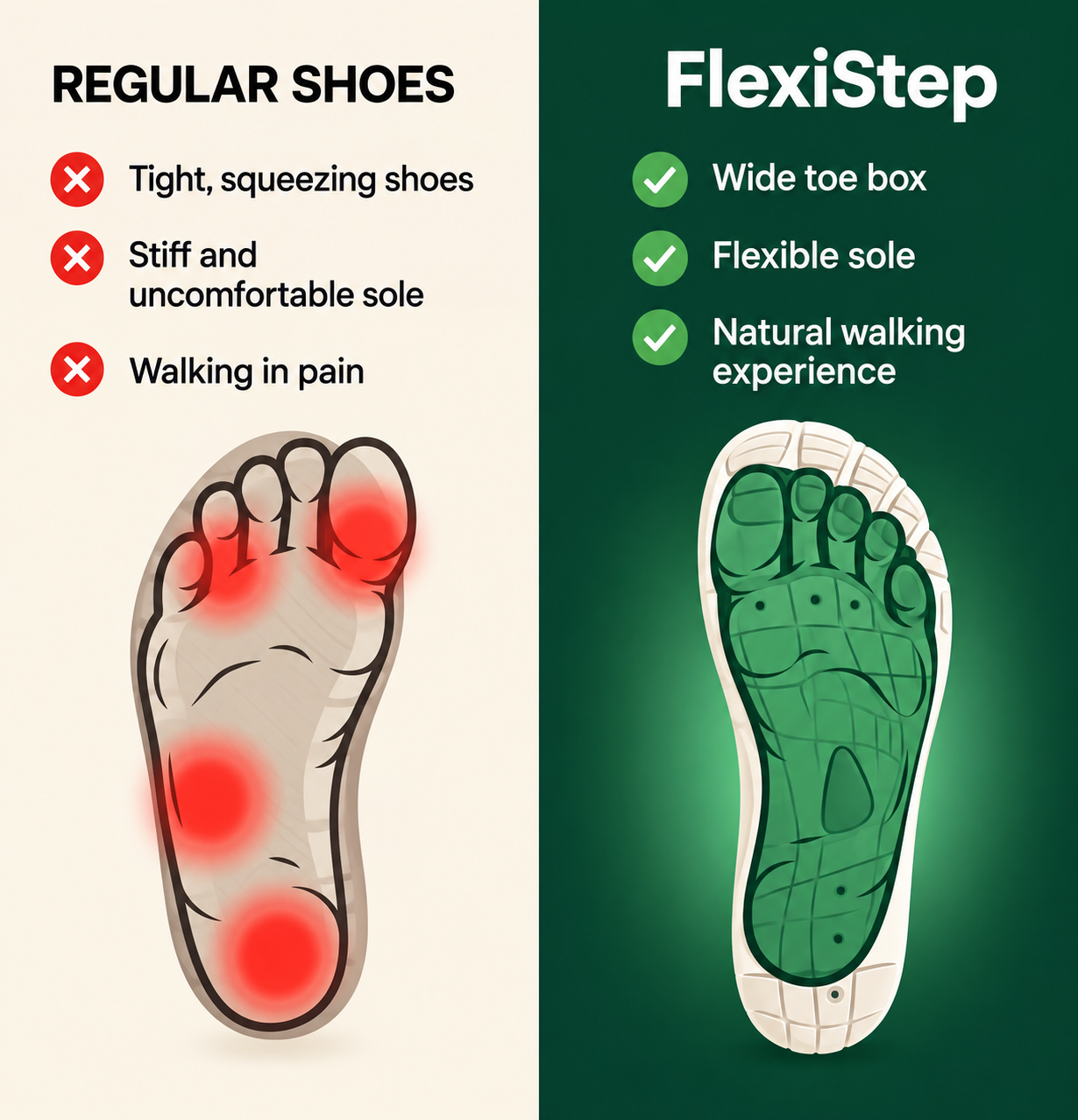 FlexiStep Footwear